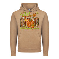 Vintage Coffee with god all things are possible Vintage Hoodie - NancyCooperArtShop