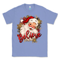 Colony Blue believe christmas santa claus Classic Tee - MaliasSmallBusiness