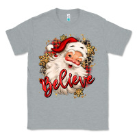Believe Christmas Santa Claus Classic Tee | Teevron
