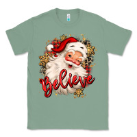 Sage believe christmas santa claus Classic Tee - MaliasSmallBusiness