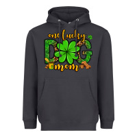 Smoke One lucky dog mom St. Patrick's Heavyweight Hoodie - OliviaCreatesArt