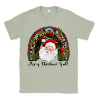 Matcha merry christmas y'all rainbow Classic Tee - JahusDesignShop