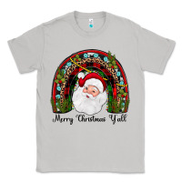 Moon Dust merry christmas y'all rainbow Classic Tee - JahusDesignShop