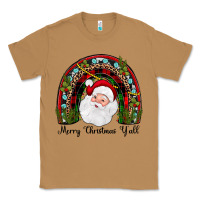 Toasted Coconut merry christmas y'all rainbow Classic Tee - JahusDesignShop