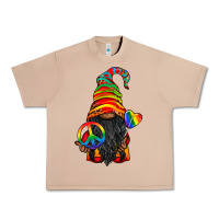 Burro LGBTQ+ Pride Gnome With Candy Urban Heavy Tee - BundleAndBundleShop