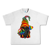 Lunar Rock LGBTQ+ Pride Gnome With Candy Urban Heavy Tee - BundleAndBundleShop