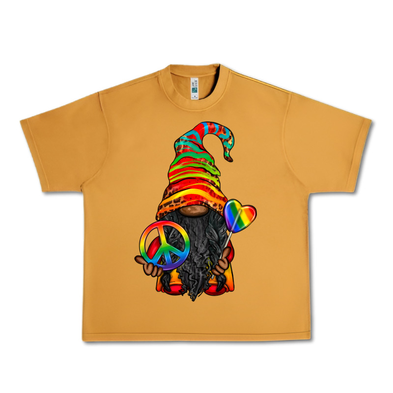 Lgbtq+ Pride Gnome With Candy Urban Heavy Tee by BundleAndBundleShop | Teevron