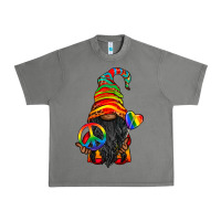 Tornado LGBTQ+ Pride Gnome With Candy Urban Heavy Tee - BundleAndBundleShop