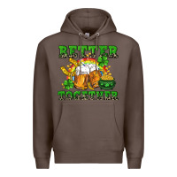 Coffee Better together St. Patrick's Day Premium Hoodie - CowGirlArtShop