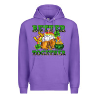 Purple Better together St. Patrick's Day Premium Hoodie - CowGirlArtShop