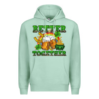 Seafoam Better together St. Patrick's Day Premium Hoodie - CowGirlArtShop