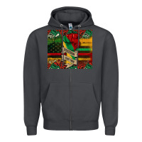 Smoke juneteenth freedom since 1865 Zipper Hoodie - CowGirlArtShop