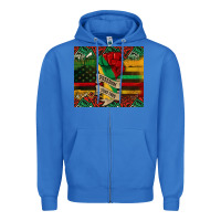 True Royal juneteenth freedom since 1865 Zipper Hoodie - CowGirlArtShop