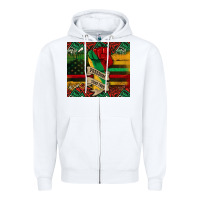 White juneteenth freedom since 1865 Zipper Hoodie - CowGirlArtShop