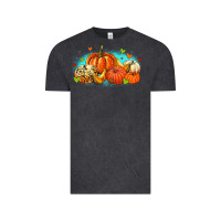 Vintage Black thankful pumpkins Vintage Tee - MaliasSmallBusiness