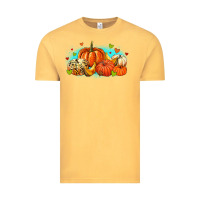 Vintage Mustard thankful pumpkins Vintage Tee - MaliasSmallBusiness