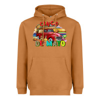 Meerkat Cinco de mayo truck Heavyweight Hoodie - FaDigitalArtStudio