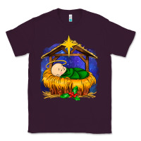 Plum baby jesus Classic Tee - MaliasSmallBusiness
