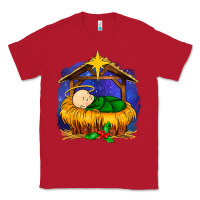 Red baby jesus Classic Tee - MaliasSmallBusiness