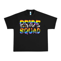 Black Western LGBTQ+ Pride Squad Urban Heavy Tee - BundleAndBundleShop