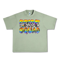 Oil Green Western LGBTQ+ Pride Squad Urban Heavy Tee - BundleAndBundleShop