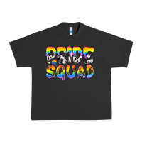 Pigment Black Western LGBTQ+ Pride Squad Urban Heavy Tee - BundleAndBundleShop
