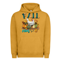 Pigment Peanut Butter Fall Vibes Chicken Urban Hoodie - LillyAllenDesigns