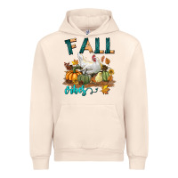 Sandshell Fall Vibes Chicken Urban Hoodie - LillyAllenDesigns