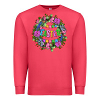 Cardinal Easter Day Flower Easter Premium Sweatshirt - OliviaCreatesArt
