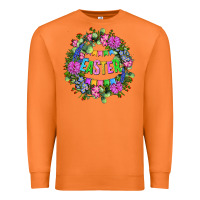 Carrot Easter Day Flower Easter Premium Sweatshirt - OliviaCreatesArt