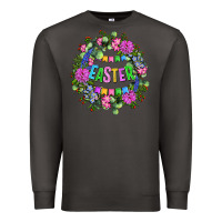 Smoke Easter Day Flower Easter Premium Sweatshirt - OliviaCreatesArt