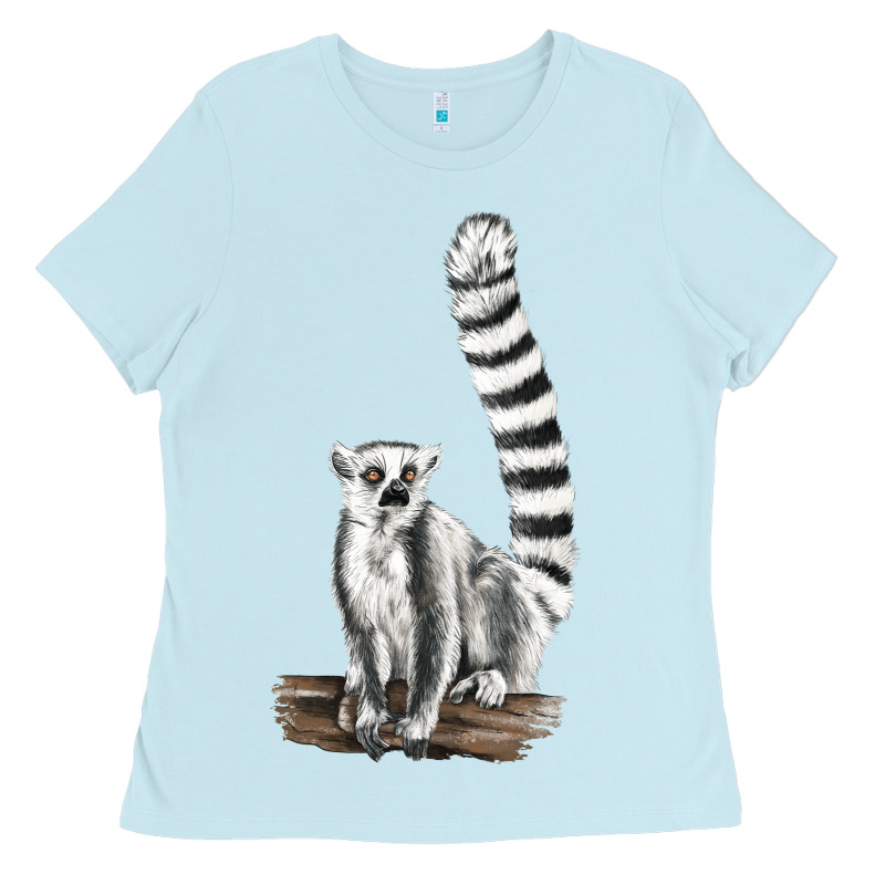 Ringtail Cat Ladies Tee by LillyAllenDesigns | Teevron