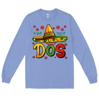 Colony Blue dos my second mexican birthday Long Sleeve Tee - Jasminsmagicworld
