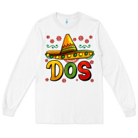 White dos my second mexican birthday Long Sleeve Tee - Jasminsmagicworld