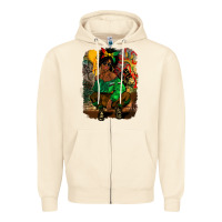 Sandshell juneteenth black woman fashion girl Zipper Hoodie - CowGirlArtShop