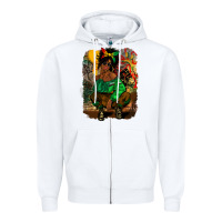 White juneteenth black woman fashion girl Zipper Hoodie - CowGirlArtShop