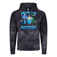 Cloud Black snuggle up gnomies it's cold outside Vintage Hoodie - MaliasSmallBusiness