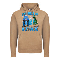 Vintage Coffee snuggle up gnomies it's cold outside Vintage Hoodie - MaliasSmallBusiness