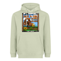 Matcha western just a girl who loves horses Heavyweight Hoodie - OliviaCreatesArt