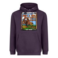 Plum western just a girl who loves horses Heavyweight Hoodie - OliviaCreatesArt