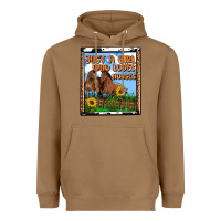 Western Just A Girl Who Loves Horses Heavyweight Hoodie | Teevron