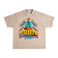 French Oak LGBTQ+ Pride Tribe Urban Heavy Tee - BundleAndBundleShop