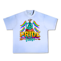 Grape Ice LGBTQ+ Pride Tribe Urban Heavy Tee - BundleAndBundleShop