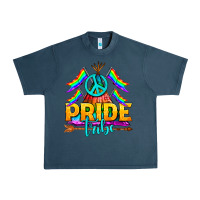 Midnight Navy LGBTQ+ Pride Tribe Urban Heavy Tee - BundleAndBundleShop