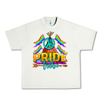 Pistachio LGBTQ+ Pride Tribe Urban Heavy Tee - BundleAndBundleShop