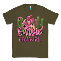 Army Green barbie cowgirl Classic Tee - MaliasSmallBusiness