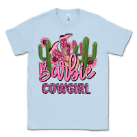 Dusty Blue barbie cowgirl Classic Tee - MaliasSmallBusiness