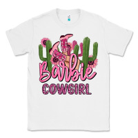 White barbie cowgirl Classic Tee - MaliasSmallBusiness