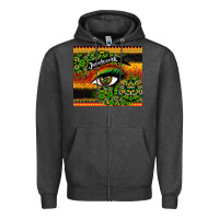 Charcoal Heather juneteenth eyelash Zipper Hoodie - CowGirlArtShop