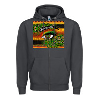 Smoke juneteenth eyelash Zipper Hoodie - CowGirlArtShop